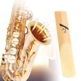 thumbnail image 1 of 10pcs Bb Tone Soprano Saxophone sax reed Reed Sax Reed Kit with Storage Box Musical Instrument Accessory, 4.0 Strength, 1 of 8