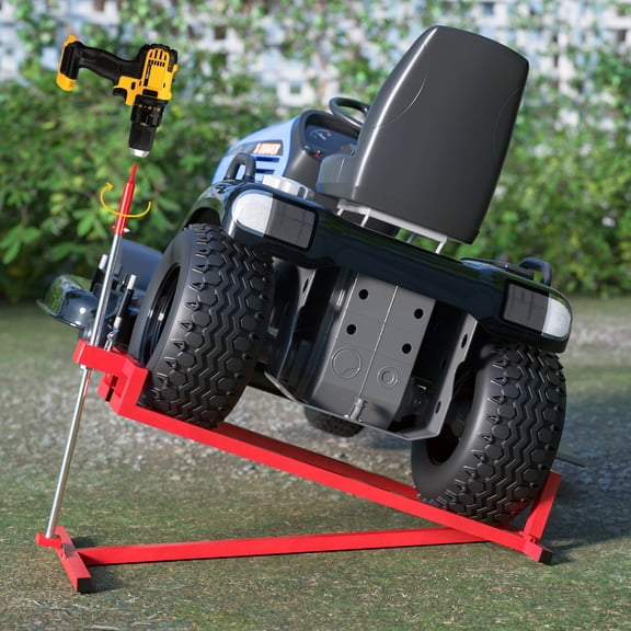 LZBEITEM Lawn Mower Lift Jack - 882 lbs Capacity for Tractors and Zero Turn Lawn Mowers