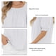 thumbnail image 4 of Blusa de mujer, camiseta superior de mujer, camiseta de color puro para mujer, la mejor en su clase, 4 of 5