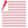 thumbnail image 1 of Aguja de Dispensador de Pegamento de Cabeza de Pin Conica de Plastico,25 Calibre, 0.26mm Tamano de Apertura, Rojo (Paquete de 2000), 1 of 3