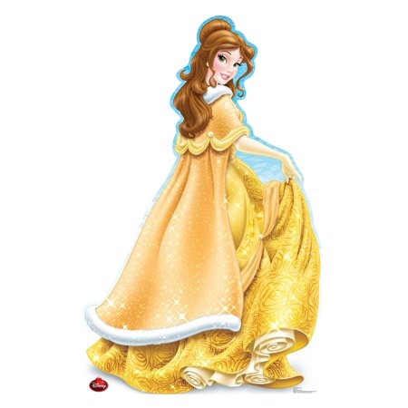 Cardboard People Holiday Belle Life Size Cardboard Cutout