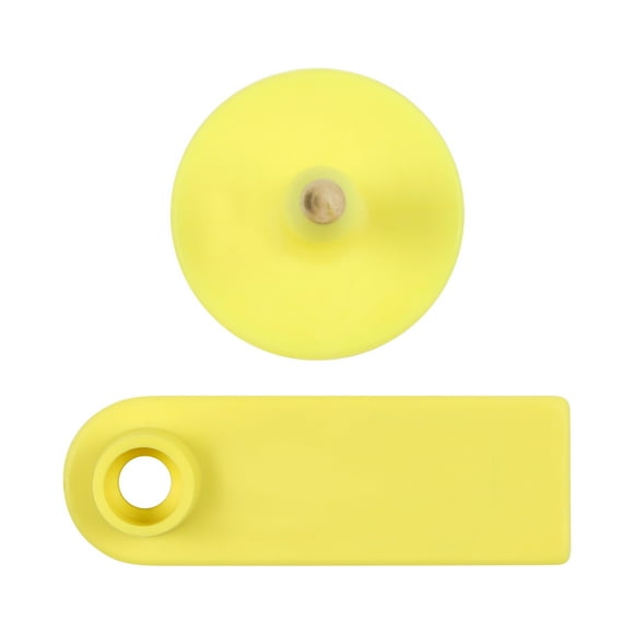 Yeacher 100PCS Blank Livestock Ear Tags Sheep Ear Tags for Livestock Identification Information Management