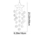 thumbnail image 3 of Star And Seashell Wind Chime Ornaments Woven Dreamcatcher Decorations, 3 of 7