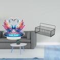 thumbnail image 2 of Escultura De Cisne Acrílico, Centro De Mesa Y Cesta Organizadora De Pared De Alambre De Metal Para Baño, Cocina, Sala De Estar, Decoración De Oficina., 2 of 8