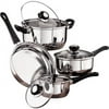 Mainstays 7-Piece Stainless Steel Cookware Set
