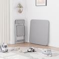 thumbnail image 5 of WhizMax Boys and Girls Folding Table and Chairs Set of 3, Portable Table and Chair with Pu Soft Cushion, No Installation Required, Suitable for Eating, Reading and Playing, 5 of 9