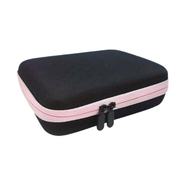 Estuche de transporte de aceite esencial, Organizador de almacenamiento de aceites esenciales con inserto de espuma, 30 ranuras, carcasa dura, soporte