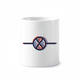 thumbnail image 1 of Diagrama de circuitos Cepillo de dientes titular de la pluma Mug de ceramica blanca taza 350ml, 1 of 2