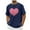 Navy, variant on Mens Short Sleeve T-Shirts Graphic Crewneck Casual Printed Tee Summer Beach Vintage Shirts Valentine's Day Outfit