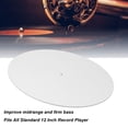 thumbnail image 3 of Acrylic Turntable Mat Antistatic Shock Absorption Platter Slip Mat for Standard 12 Inch  Record Player, 3 of 7