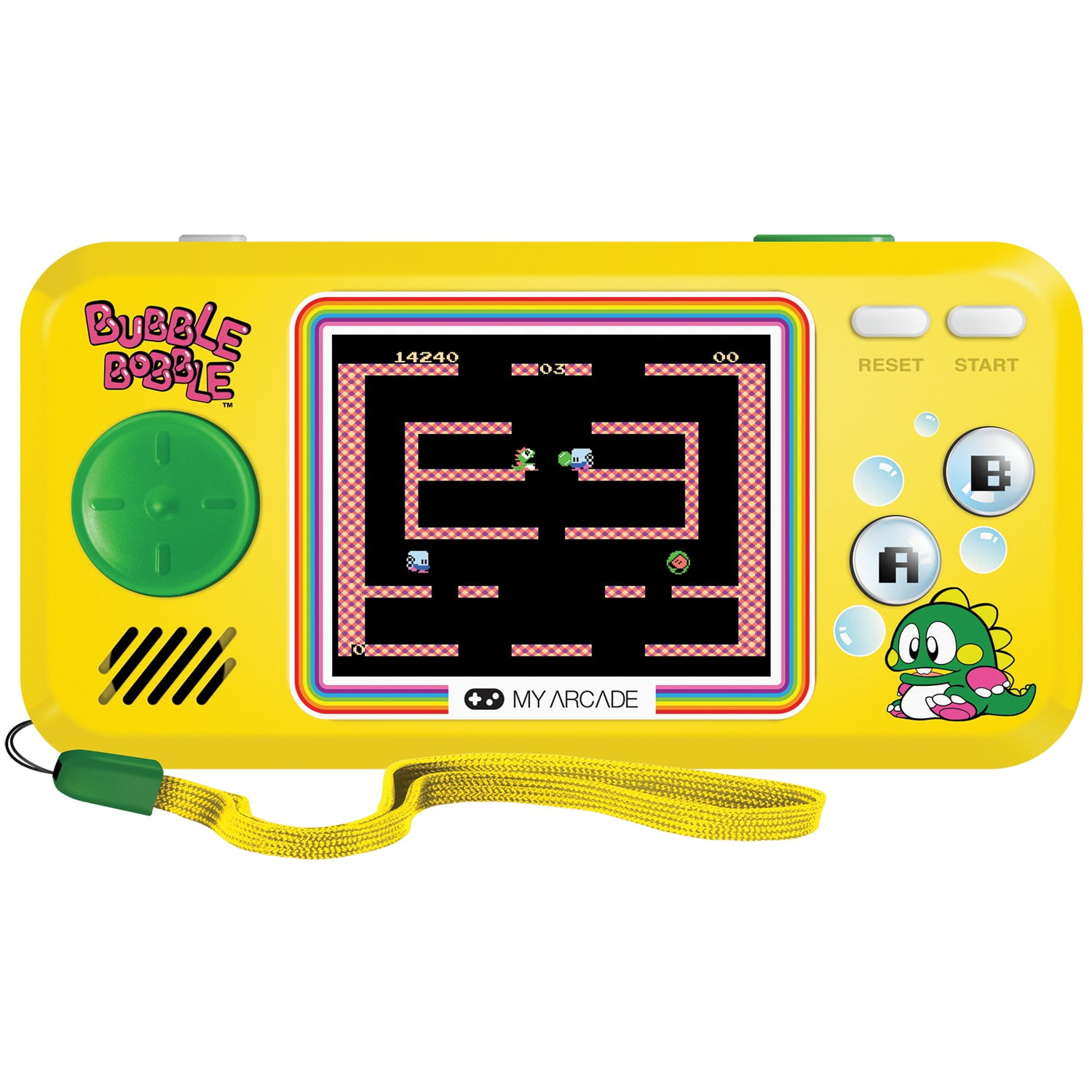 BRAND NEW My Arcade Pac-Man Pocket Player Portable Gaming System Yellow/Black 