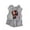 Gray, variant on Toddler Girl Outfits Sleeveless Hooded Top Shorts Two Piece Summer Casual Sports Girl Clothes Gray 18-24 Months