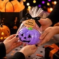 thumbnail image 2 of UALSRZL Halloween Pumpkin Squeeze Toys, Slow Rise Glitter Dumpling Squishies, Cute Pumpkins Stress Ball Gifts for Adults Anxiety Relief Office, Purple, 2 of 7