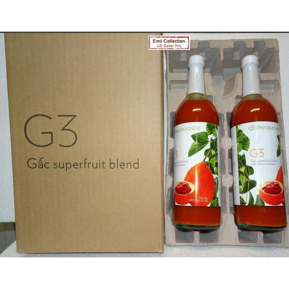 Nu Skin Nuskin Pharmanex G3 Gac Juice Pack (2 Bottles)