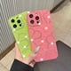 thumbnail image 2 of Funda transparente con diseño de flores y diamantes con baño de purpurina para iPhone 16, 15 Pro Max, 14, 13, 12 y 11, funda de silicona suave a prueba de golpes con brillantes diamantes de imitación, 2 of 5