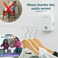 thumbnail image 4 of GorillaLine Retractable Clothesline Indoor Outdoor Heavy Duty Wall Mounted Laundry Drying Rack, 4 of 8