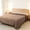 Brown/Brown, variant on Kritter Planet Waterproof Bed Blanket, Soft and Washable Absorbent Blanket Pad, Leak-Proof Blanket Cover for Couch, Sofa, Bed