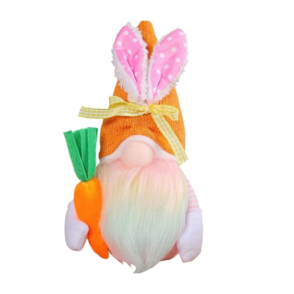 Musatteng Easter Bunny Plush Decor with Bow Tie - Soft Holiday Table Centerpiece for Kids 3 , Hypoallergenic Spring Home & Gift Basket Accent