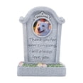 thumbnail image 2 of Dog Memorial Gift for Loss of Dog, Peaceful Sleeping Solar Angel Dog Statue Outdoor Waterproof, Resin Dog Figurine Pet Memorial Stone for Garden Grave Markers, Loss of Pet Sympathy Gift (Cat), 2 of 5
