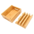 thumbnail image 4 of Bamboo Charging Dock Stand, Detachable Multifunctional Design Bamboo Charging Station Multiple Slots For Home ANGGREK No, 4 of 7