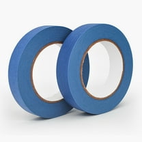 DEEPCRAFF Car Detailing Tape Blue Adhesive 5 Rolls 1Inch Wide