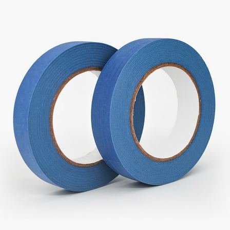 DEEPCRAFF Car Detailing Tape Blue Adhesive 5 Rolls 1Inch Wide