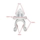 thumbnail image 5 of Clip de varilla de soporte de capó, hebilla de Clip de varilla de soporte de capó, abrazadera de retención, accesorios de coche, Clip de varilla de soporte de capó Universal, 10 Uds., 5 of 5