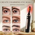 thumbnail image 3 of 2025 Heated Eyelash Curler-USB Rechargeable Electric Eyelash Curler- Eyelash Curlers Heated 4 Temperature Modes Fast Heat Up Within 3s - 24 Hours Long Lasting- with Led Display for Women Girls(Black), 3 of 7