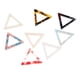 thumbnail image 5 of 8 Piezas Matemáticas Hueco Triángulo Colgante Acetato Acrílico Artesanía DIY Salvador Triángulo colgante, 5 of 10