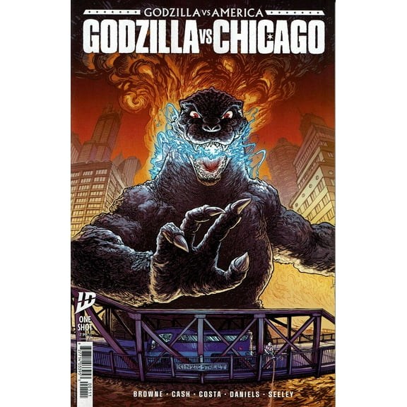 Godzilla Vs. Chicago #1A VF ; IDW Comic Book