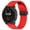 Red, variant on KOMI Quick Release Watch Band for Garmin, 20mm Silicone Watch Strap Soft Rubber Adjustable Replacement Wristband for Garmin Fenix 7S/Fenix 6S/Fenix 5S, Gray 20MM