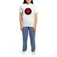 thumbnail image 4 of CafePress - HAL 9000 Eye Women's Light Pajamas - Women's Short Sleeve Print T-Shirt and Pants Light Cotton Pajama Set, 4 of 7