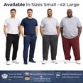 thumbnail image 7 of SOCKS'NBULK 24 Pack of Wholesale Mens Jogger Sweatpants, Homeless Shelter Donation Case, Comfy Bulk Joggers for Men (Assorted Color, Large), 7 of 7