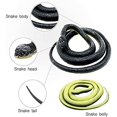 thumbnail image 3 of Brandon-super Realistic Rubber Black Snake 52 Inch Long Scare Toy, 3 of 10