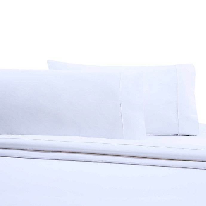 Wamsutta 350ThreadCount Egyptian Cotton Full Sheet Set in White