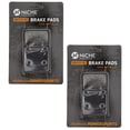 thumbnail image 1 of Niche Rear Brake Pad for Suzuki Hayabusa Semi-Metallic Motorcycle 2 Pack 519-KPA2368D, 1 of 5