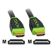 NXG Game Gadgets - HDMI cable - HDMI male to HDMI male - 6.6 ft - triple shielded
