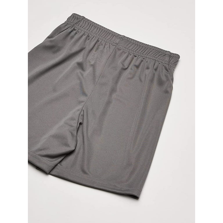 PUMA Unisex Liga Core Shorts - Gray/Black - Medium Steel Youth