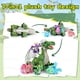 thumbnail image 5 of Animal de peluche Morismos Giant Dragon con bebés dragones en su interior, 5 of 7