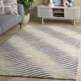 thumbnail image 2 of SAFAVIEH Ebony Baldric Geometric Area Rug, Gray/Ivory, 6' x 6' Square, 2 of 11