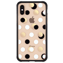 Case-Mate iPhone Xs Max Wallpapers Black Metallic Dot Case