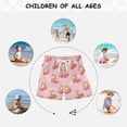 thumbnail image 6 of Corgi Cycling Pattern Swim Trunks Quick Dry Beach Pool Board Shorts Lightweight Stylish Print Sizes 2T to XL, 6 of 8