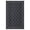 Black, variant on EastVita 9 x 12 ft Plastic Black and Gray Rectangular Beach Front Porches Patio Picnic RV Camping Garage Rhomb Border Modern Moroccan Area Rug