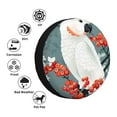 thumbnail image 4 of Balery Cockatoo Red Berries Cubiertas para Neumáticos - Protector Resistente para Neumáticos de Camioneta, SUV, Remolque, Camper y RV-16 inch, 4 of 6