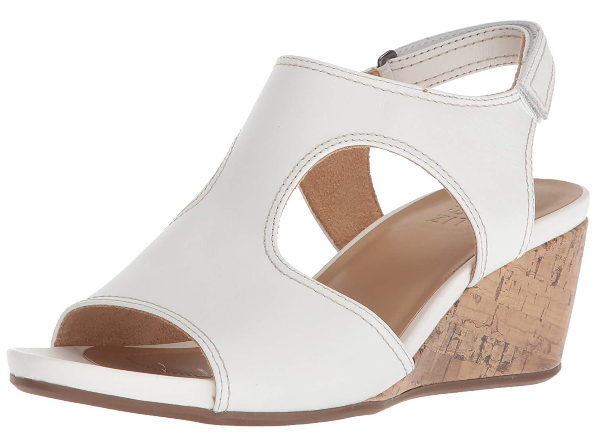 Naturalizer Naturalizer Womens Cinda Leather Open Toe Casual