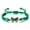 Green, variant on Boho Women's Butterfly Crystal Knitted Bracelet Couple Delicate Jewelry Gift Adjustable-Green