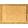 thumbnail image 1 of Ahgly Company Indoor Rectangle Solid Brown Modern Area Rugs, 2' x 3', 1 of 4