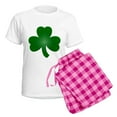 thumbnail image 5 of CafePress - Shamrock Ver5 Women's Light Pajamas - Women's Short Sleeve Print T-Shirt and Pants Light Cotton Pajama Set, 5 of 7