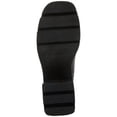 thumbnail image 4 of MADDEN GIRL Womens Black 1-1/2" Platform Pull Tab Metallic Cushioned Goring Tippah Round Toe Block Heel Chelsea 9, 4 of 4