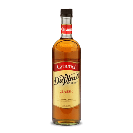 Da Vinci Syrup Sweetener - DaVinci Gourmet Classic Syrup, Caramel, 750ml